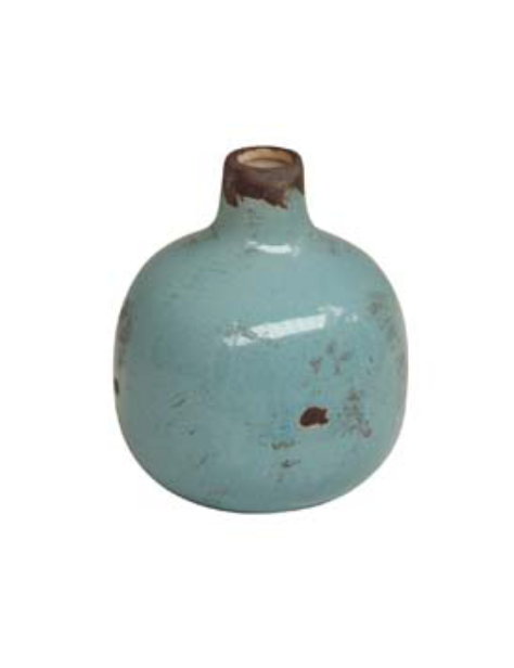 Jarron mini azul claro