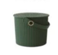 Cubo verde 8 L