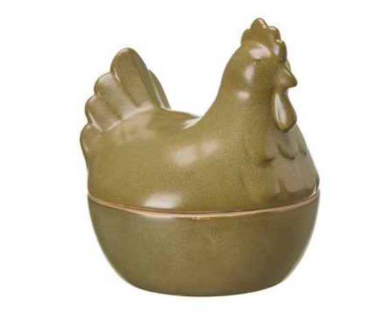 Bote cerámica Gallina