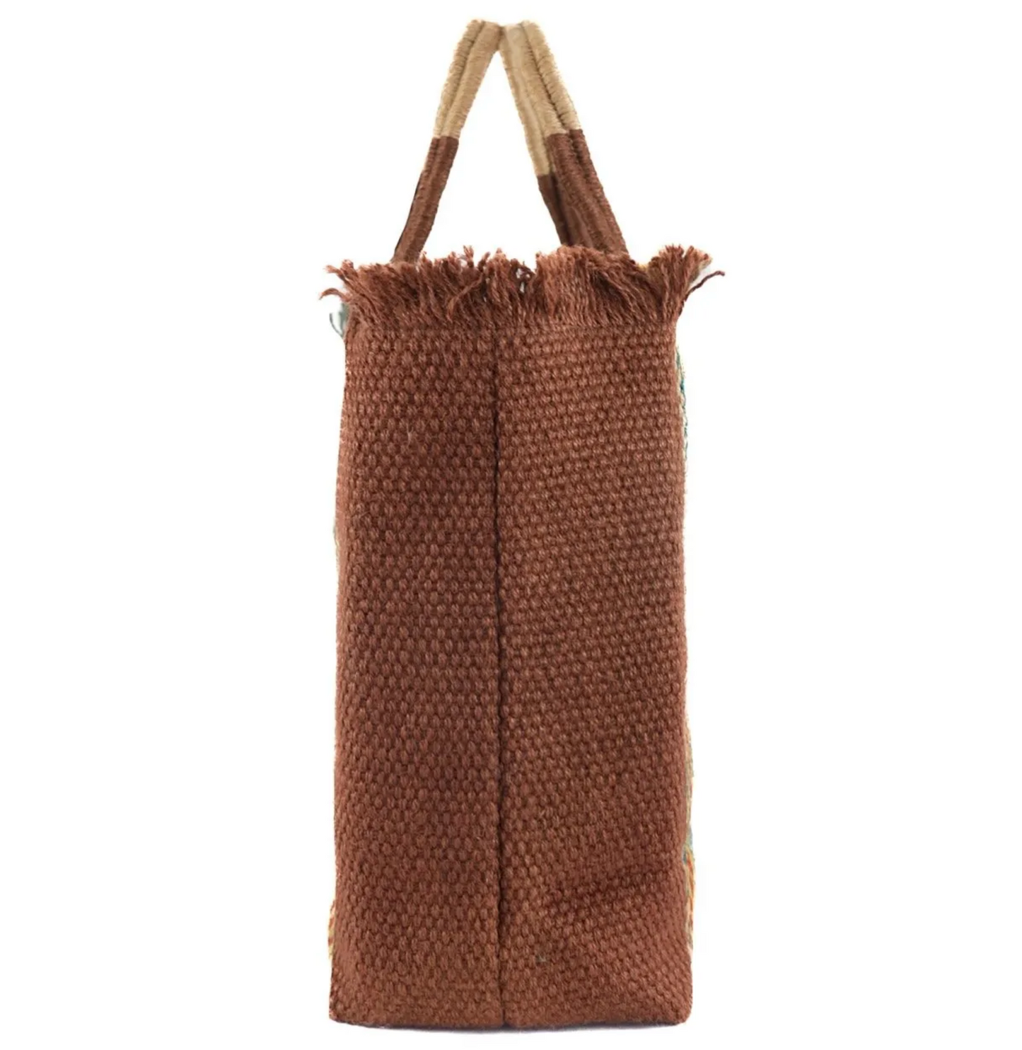 Bolso Yute en granate y gris