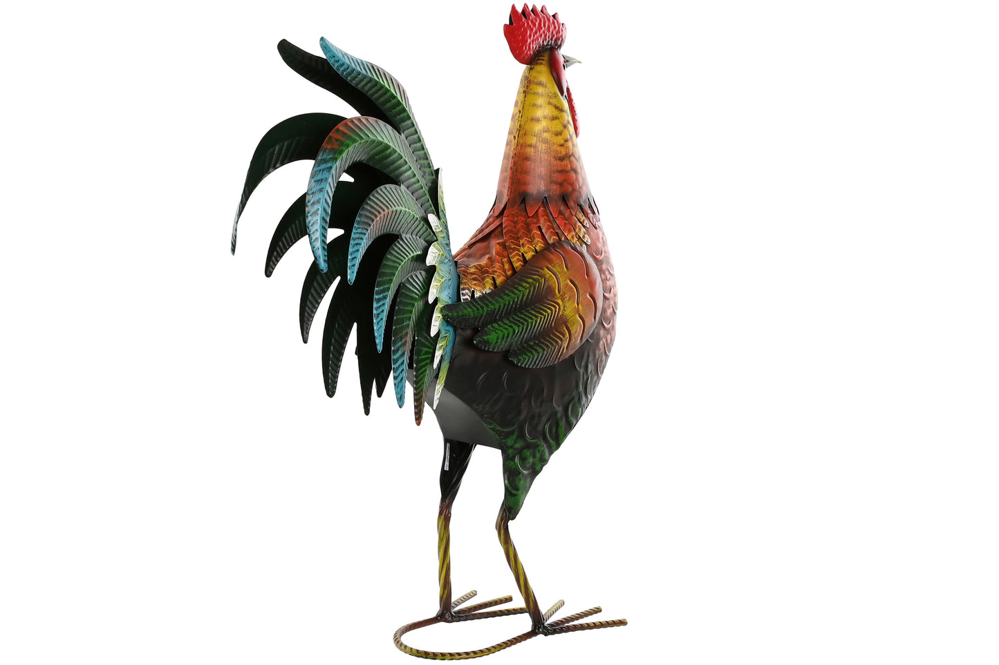 Gallo de metal pequeño