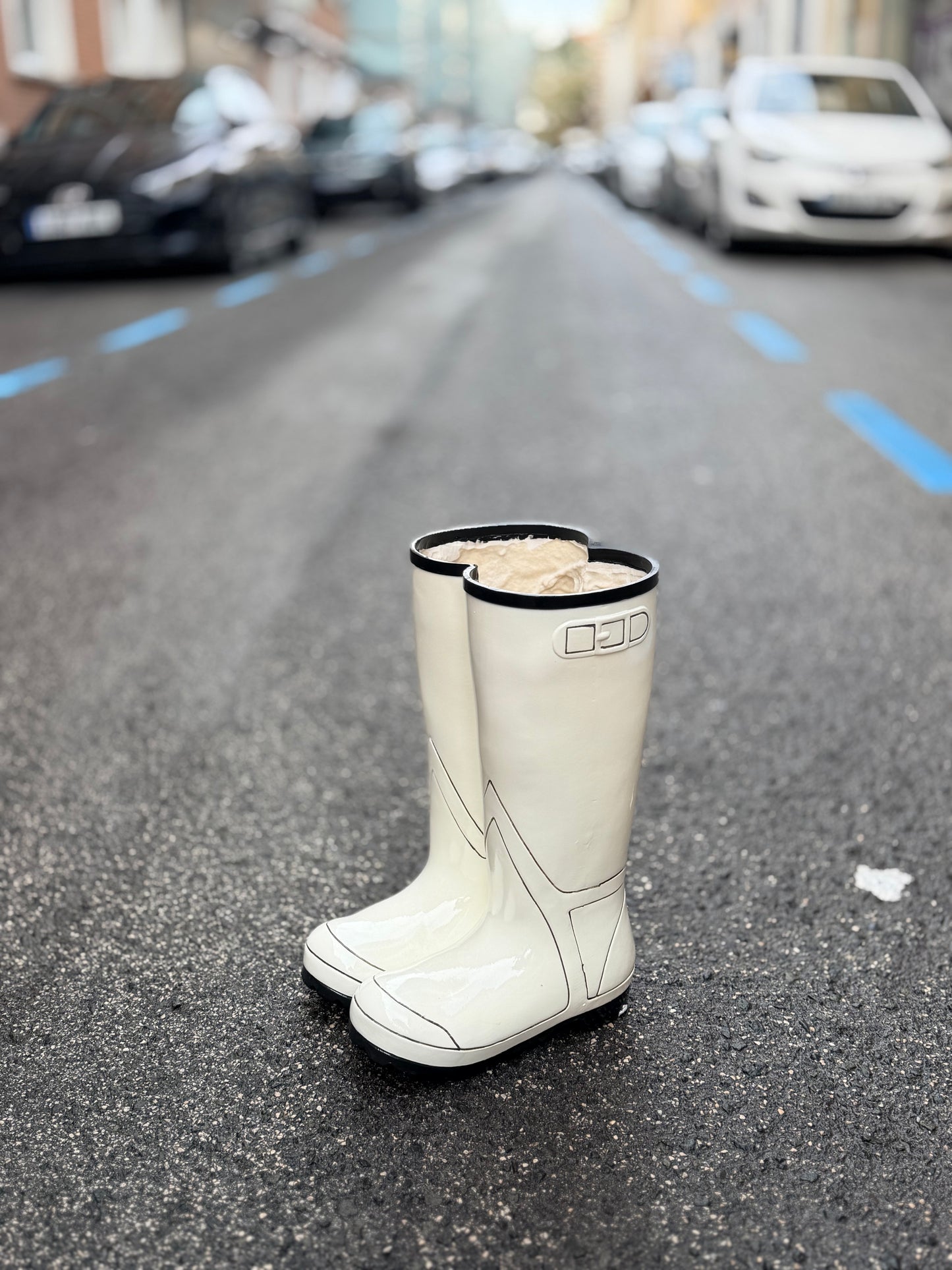 Paragüero botas de agua