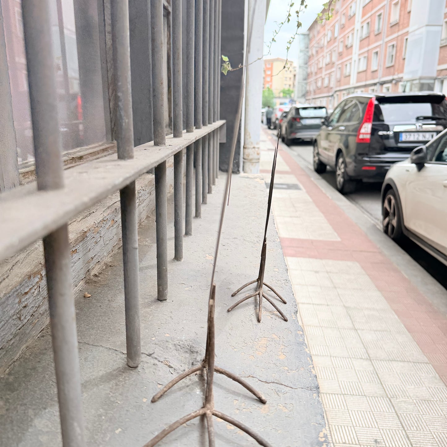 Gallo Grande hierro efecto antiguo