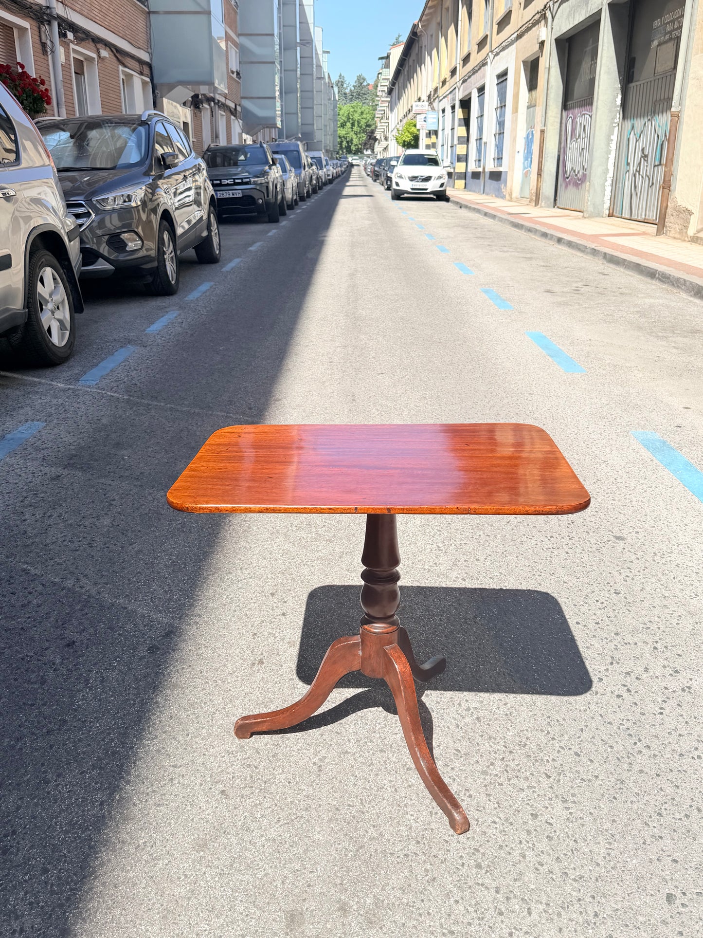 Mesa madera abatible