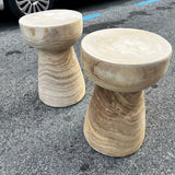 Taburete/peana madera maciza