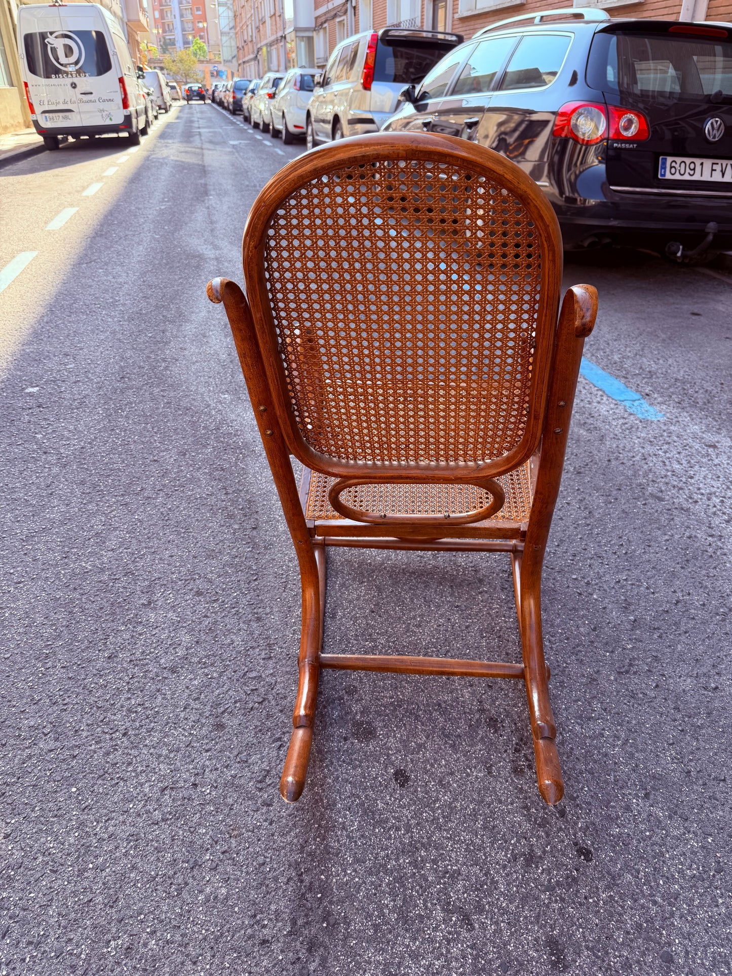 Mecedora madera estilo Thonet