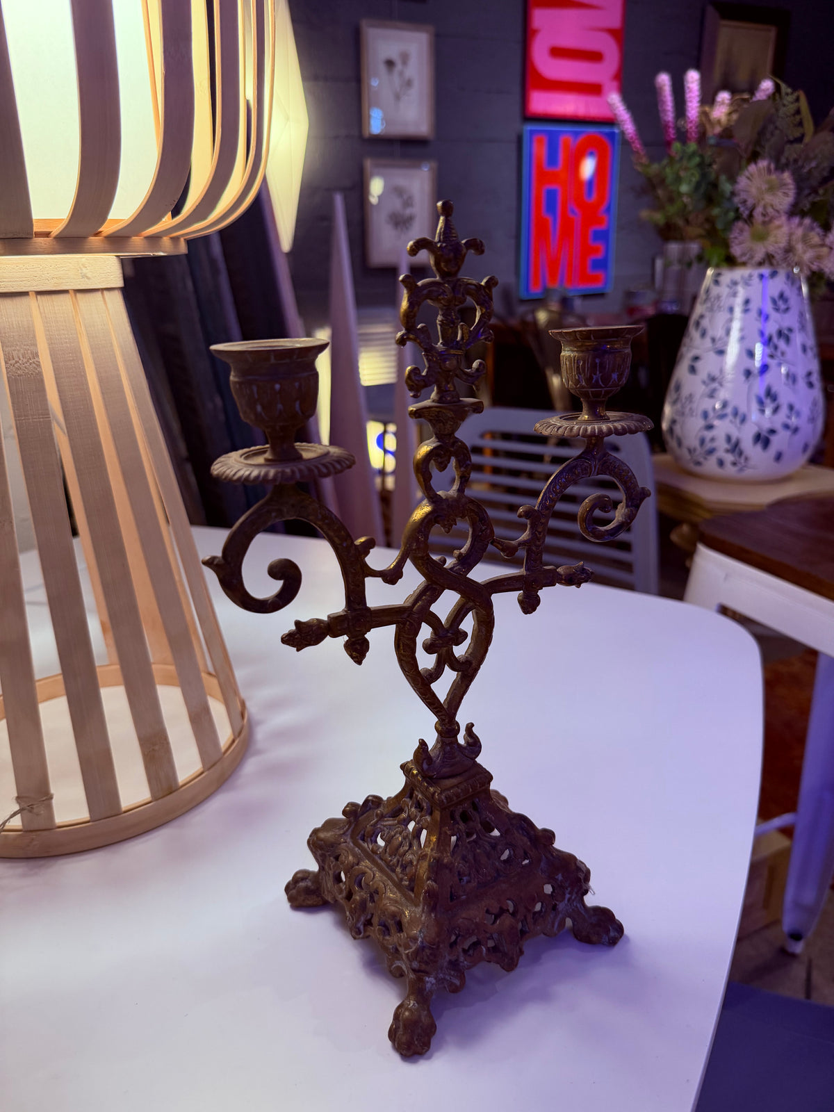 Candelabros Pareja