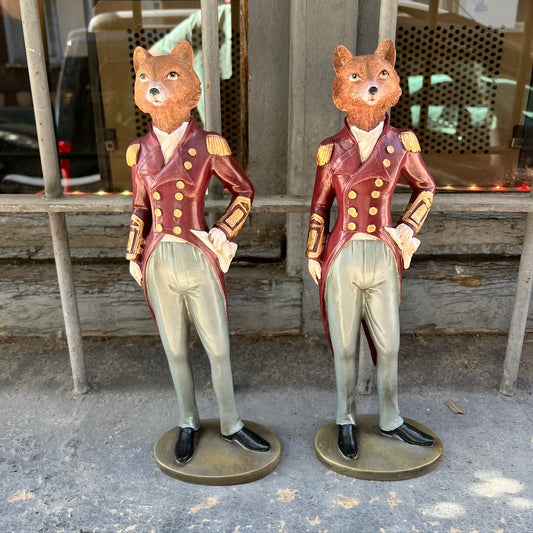 Figura Zorro Elegante