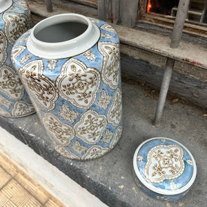 Caja cerámica alta
