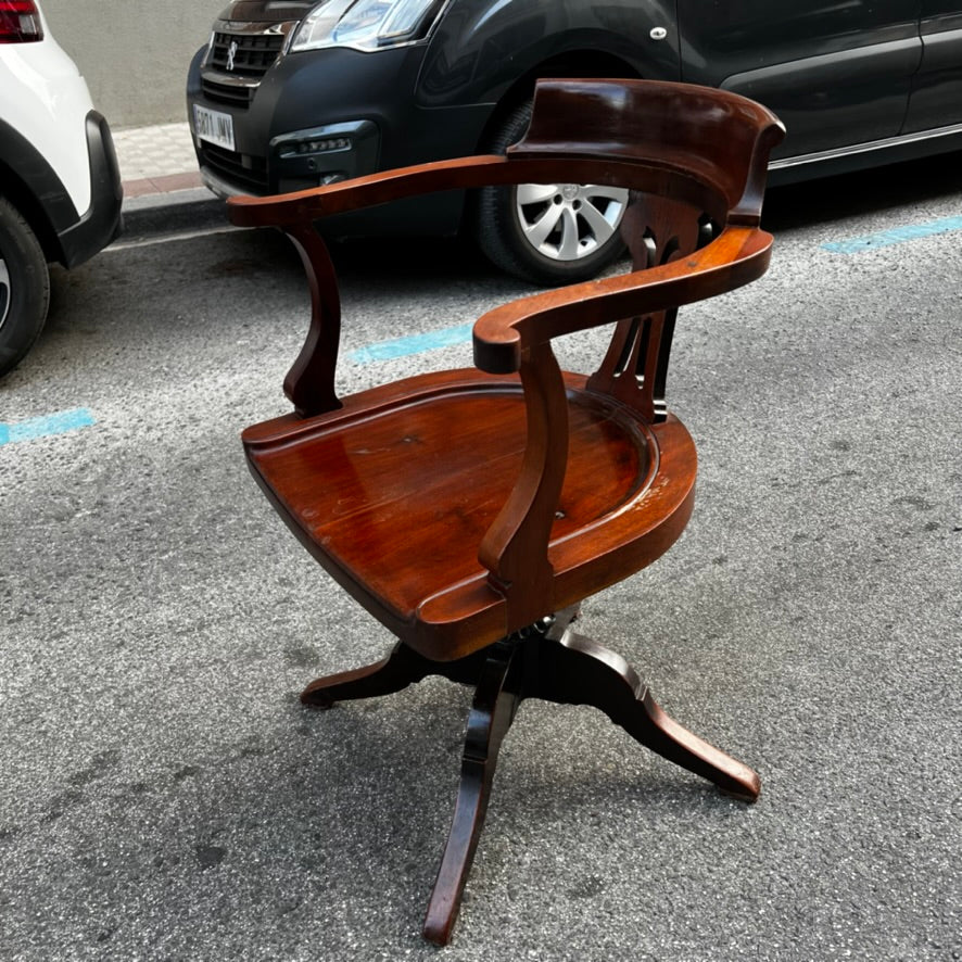 Silla de Oficina de madera maciza