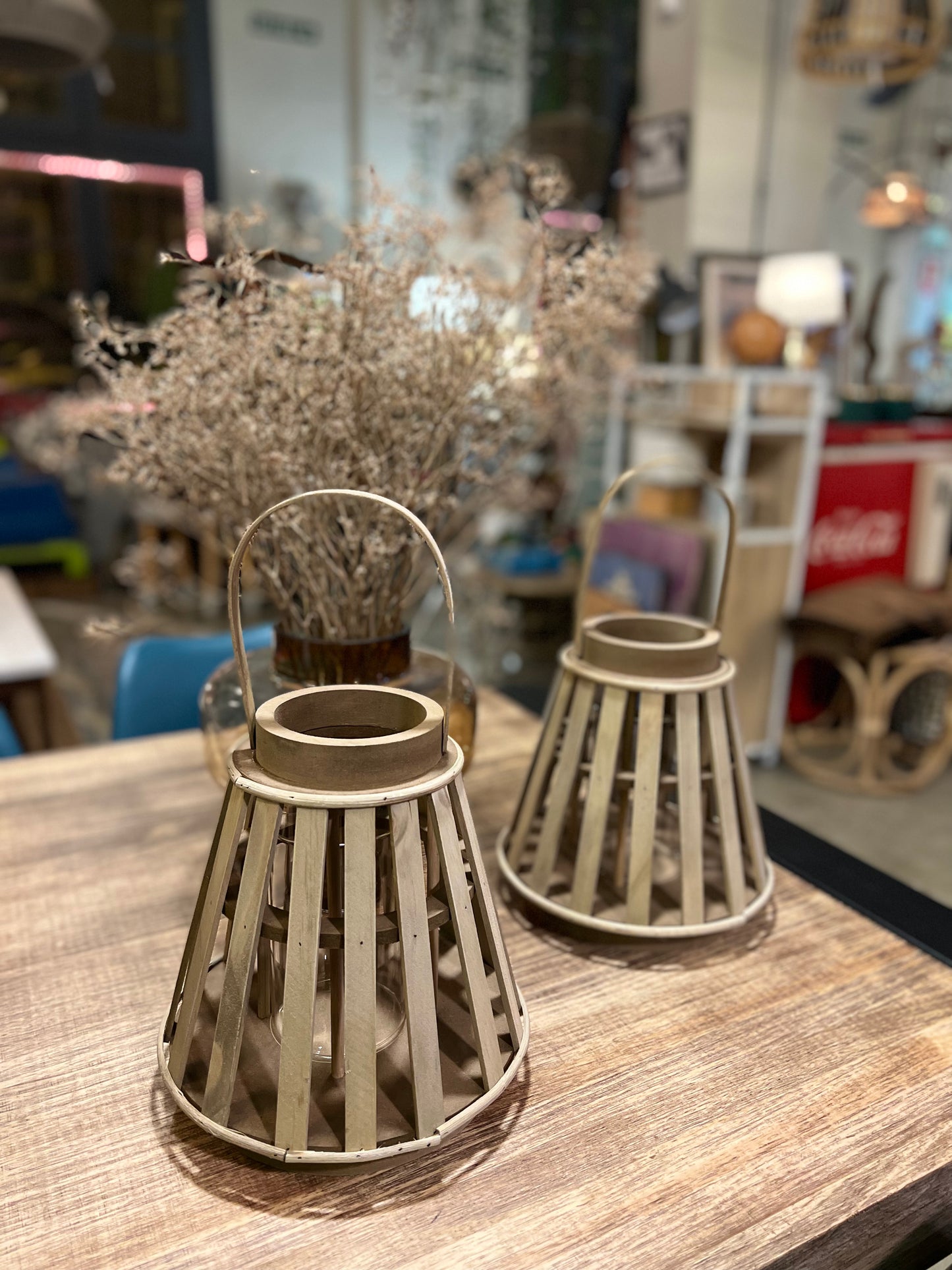 Porta Velas Madera
