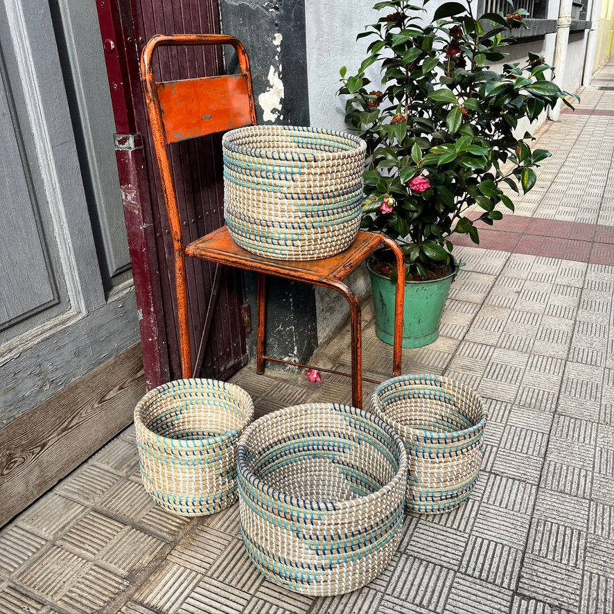 Cesto Turquesas Pequeño