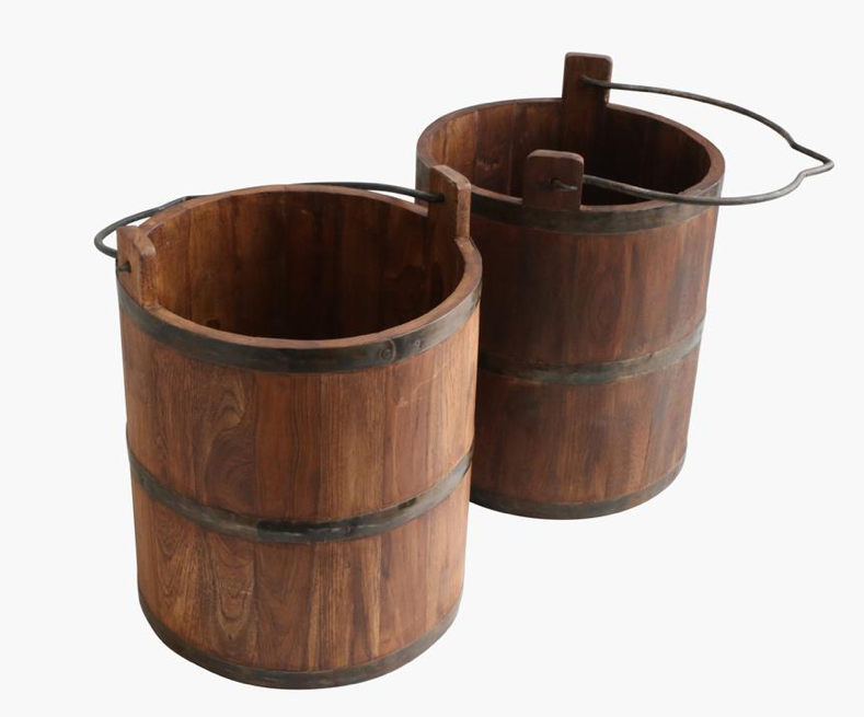 Cubo madera