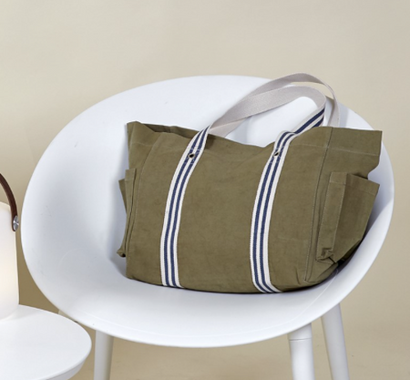Bolso maxi marinero