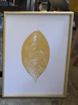 Cuadro Hoja Amarilla 2