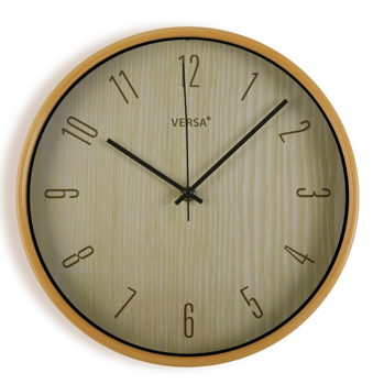 Reloj madera clara