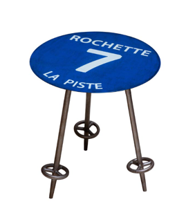 Mesa pista ski azul