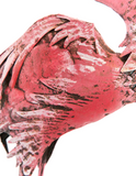 Flamenco metálico rosa alto
