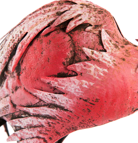 Flamenco metálico rosa
