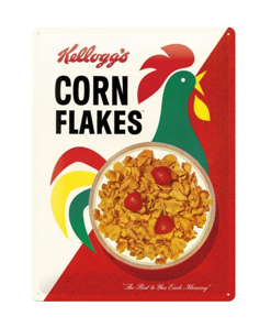Placa metálica Kellogs 30x40 cm