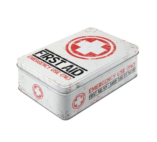 Caja metálica botiquín