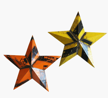 Estrella metal mediana