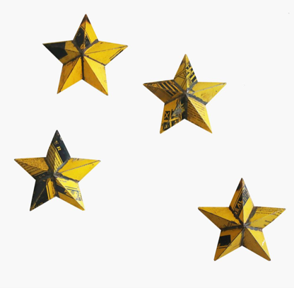 Estrella metal pequeña