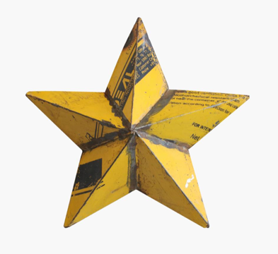 Estrella metal pequeña