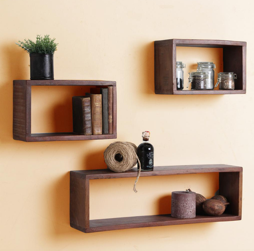 Estanteria rectangular larga