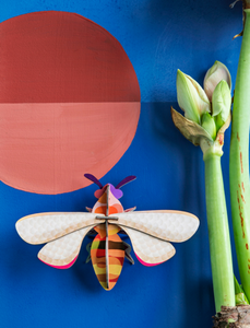 Figura Abeja Carton Puzle