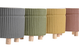 Macetero gres en 3 colores