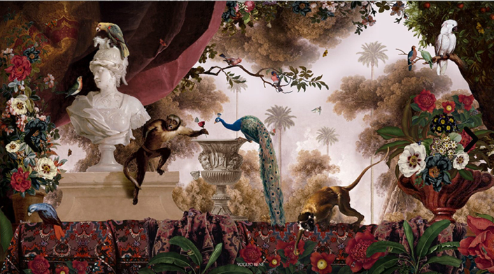 Tapiz Terciopelo 80x144 cm