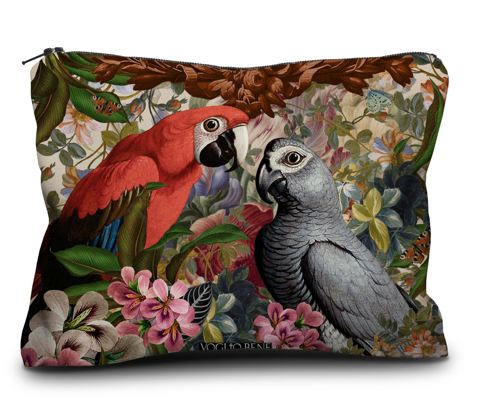 Bolso Mano Periquitos