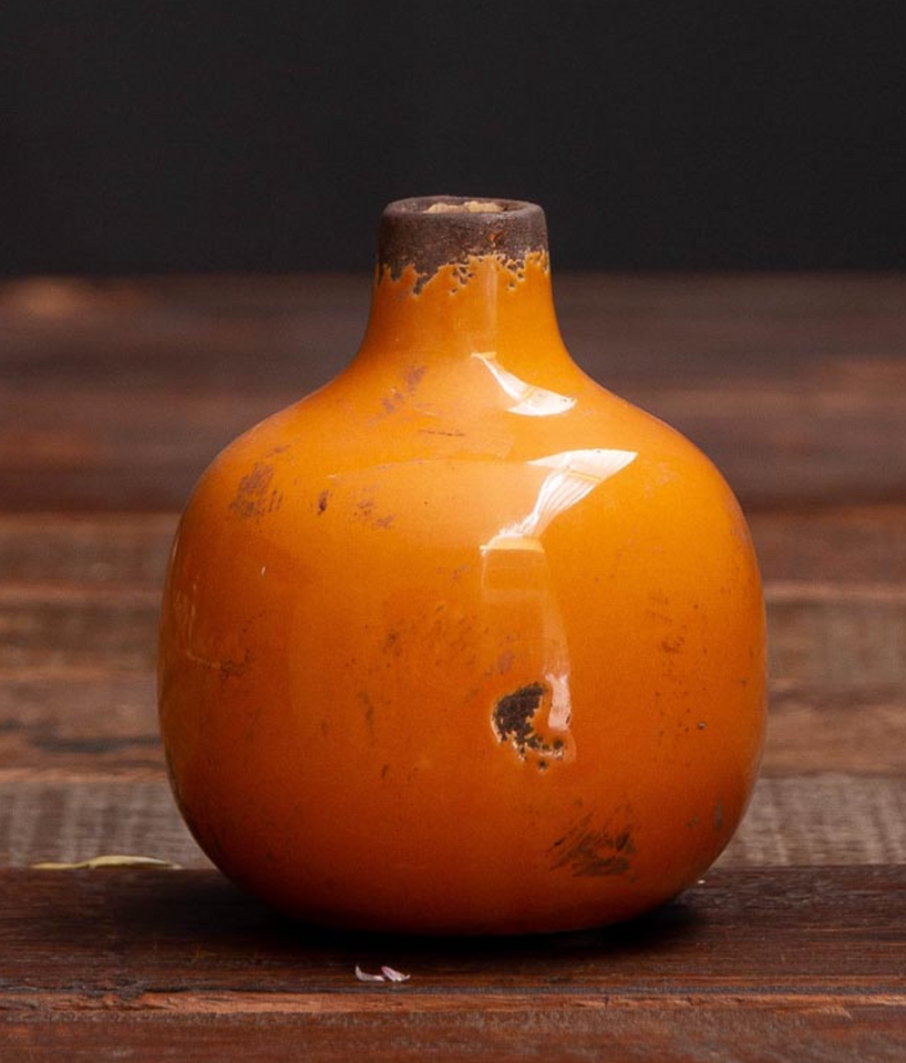 Jarron mini naranja