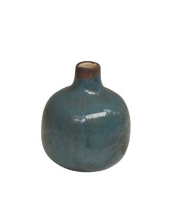 Jarron mini azul