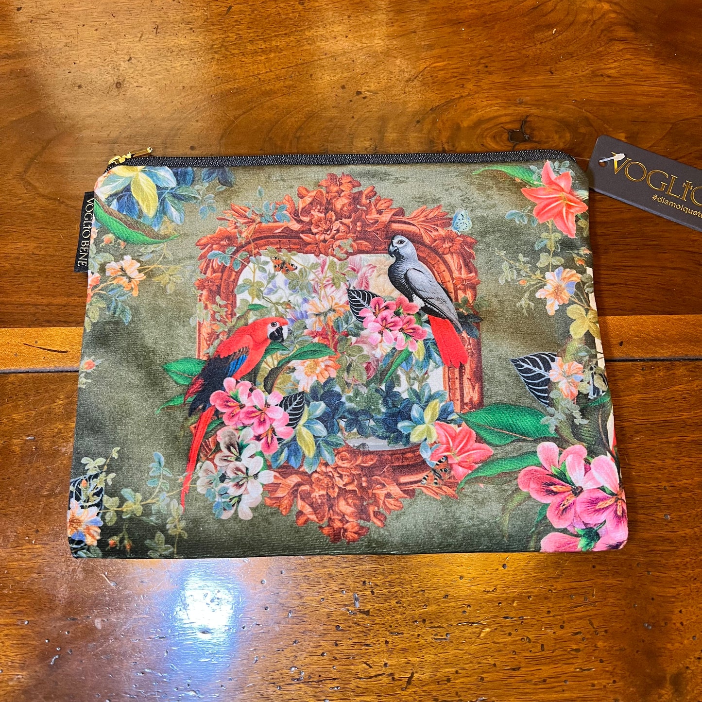 Bolso Mano Periquitos