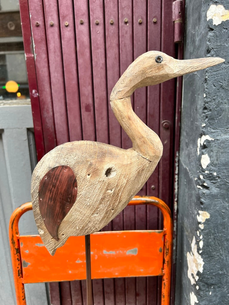 Garza madera grande