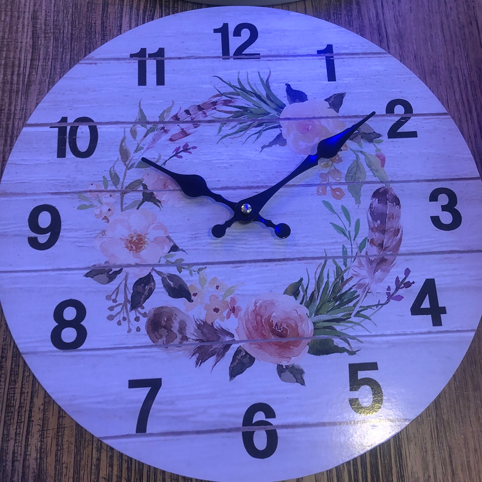 Rejoj madera con flores