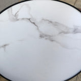 Mesa auxiliar efecto mármol