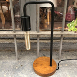 Lampara curva negra