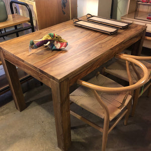 Mesa comedor/terraza madera teca