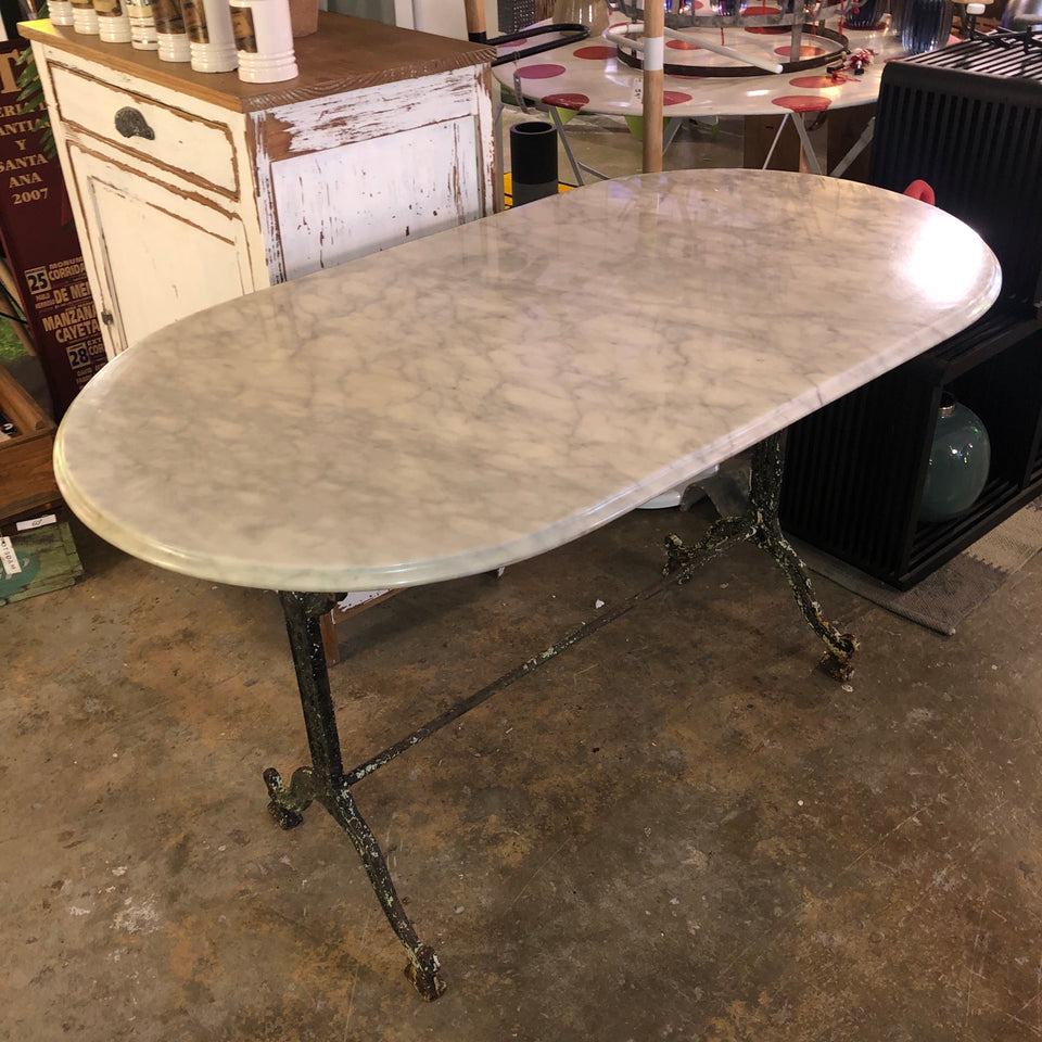 Mesa mármol estilo vienés