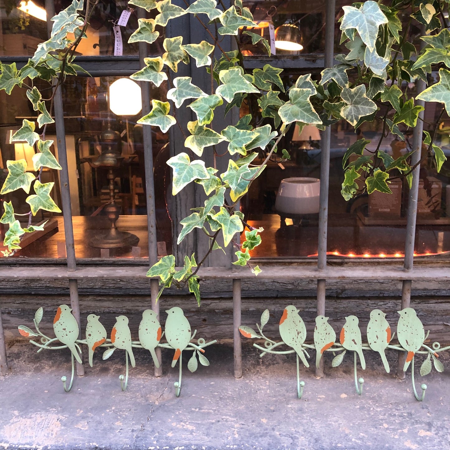 Perchero pájaros