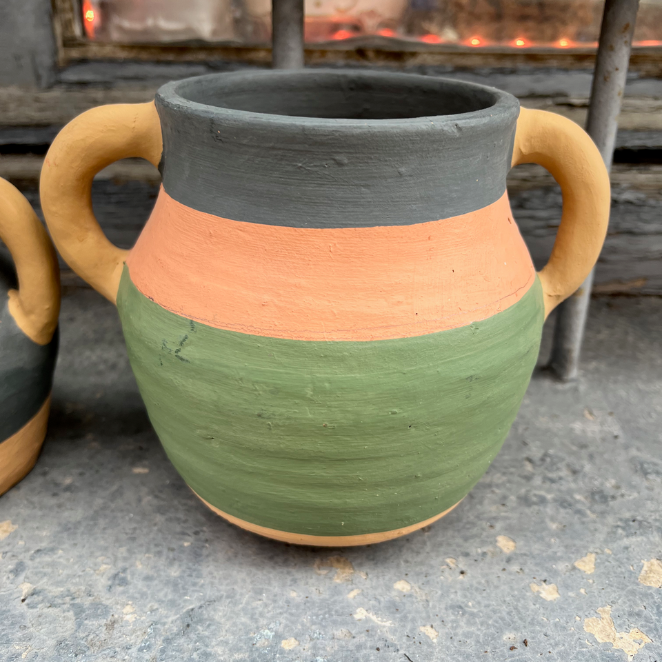Jarron vasija de cerámica grande