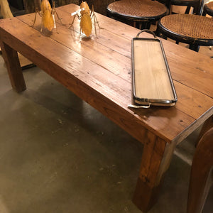 Mesa de centro rectangular de madera