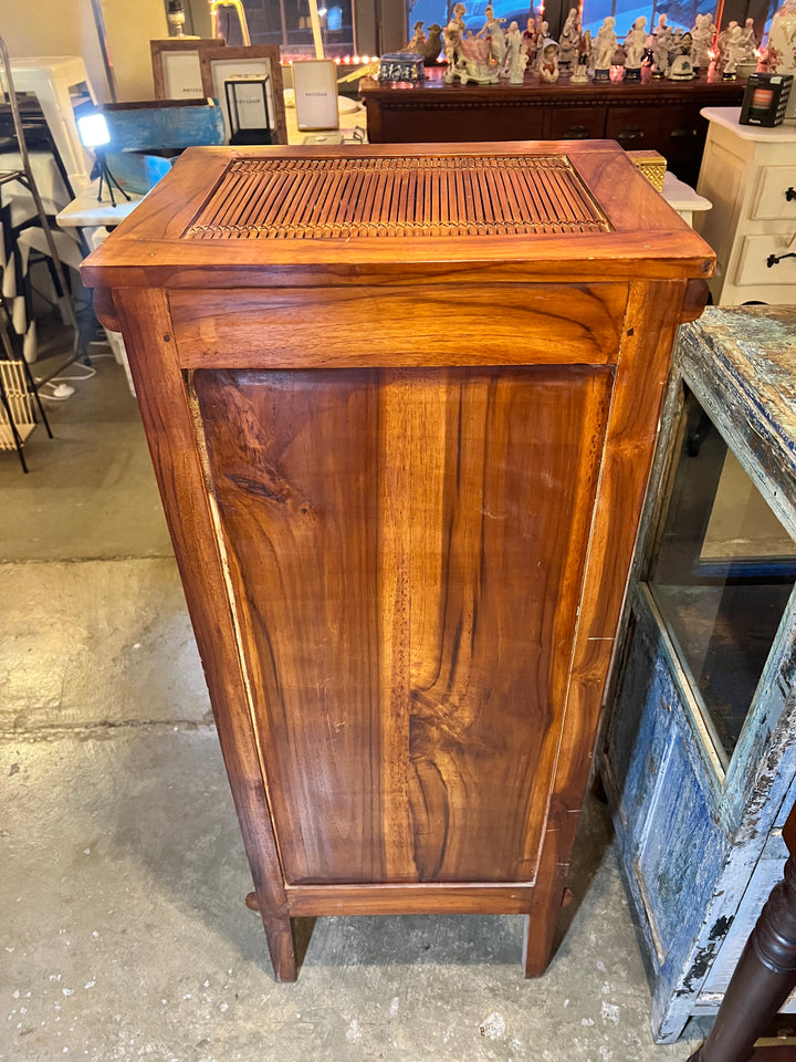 Mueble Cajonero Madera y Bambu