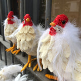 Figura de gallo/gallina