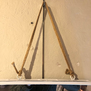 Espejo rectangular con cuerda