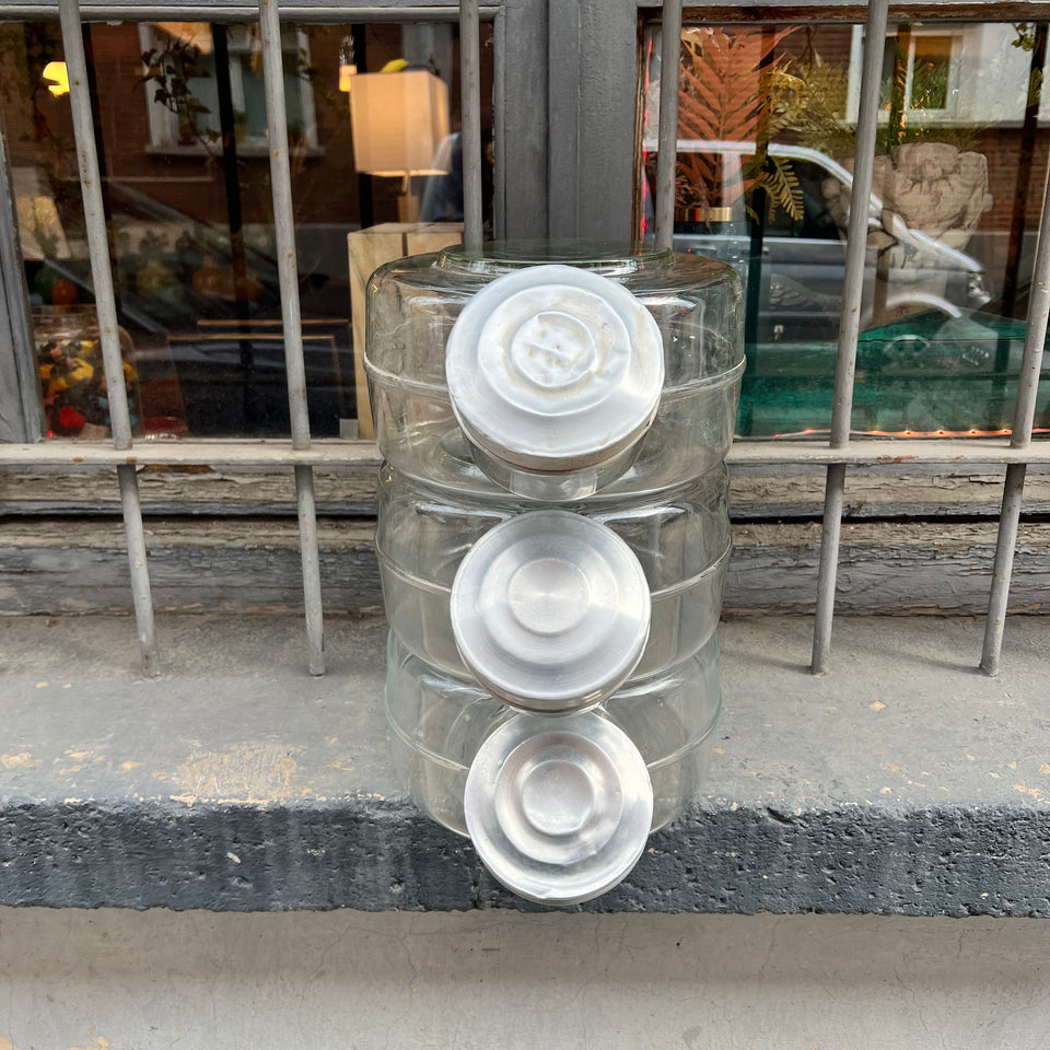 Bote de Caramelos de Cristal