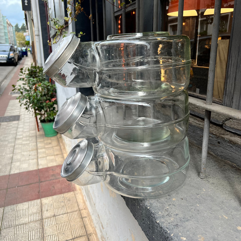 Bote de Caramelos de Cristal
